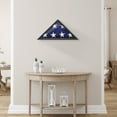 thumbnail image 6 of Reminded Military Burial Flag Display Case, Solid Wood Black Finish, 6 of 7