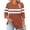 Orange, variant on asdoklhq Plus Size Womens Tops 3/4 Sleeve Shirts for Women Casual Fall Fashion Crewneck Pleated Tunic Tops Work Outfit Blouse Plus Size Khaki 4X