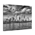 thumbnail image 3 of Sydney Black And White Skyline Canvas Artwork High-Quality Breathtaking Stunning Cityscape for Home Decor Ready to Hang, 3 of 12