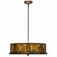 thumbnail image 6 of Meyda Tiffany 162106 Mountain Pine 4 Light 22" Wide Pendant - Copper, 6 of 7