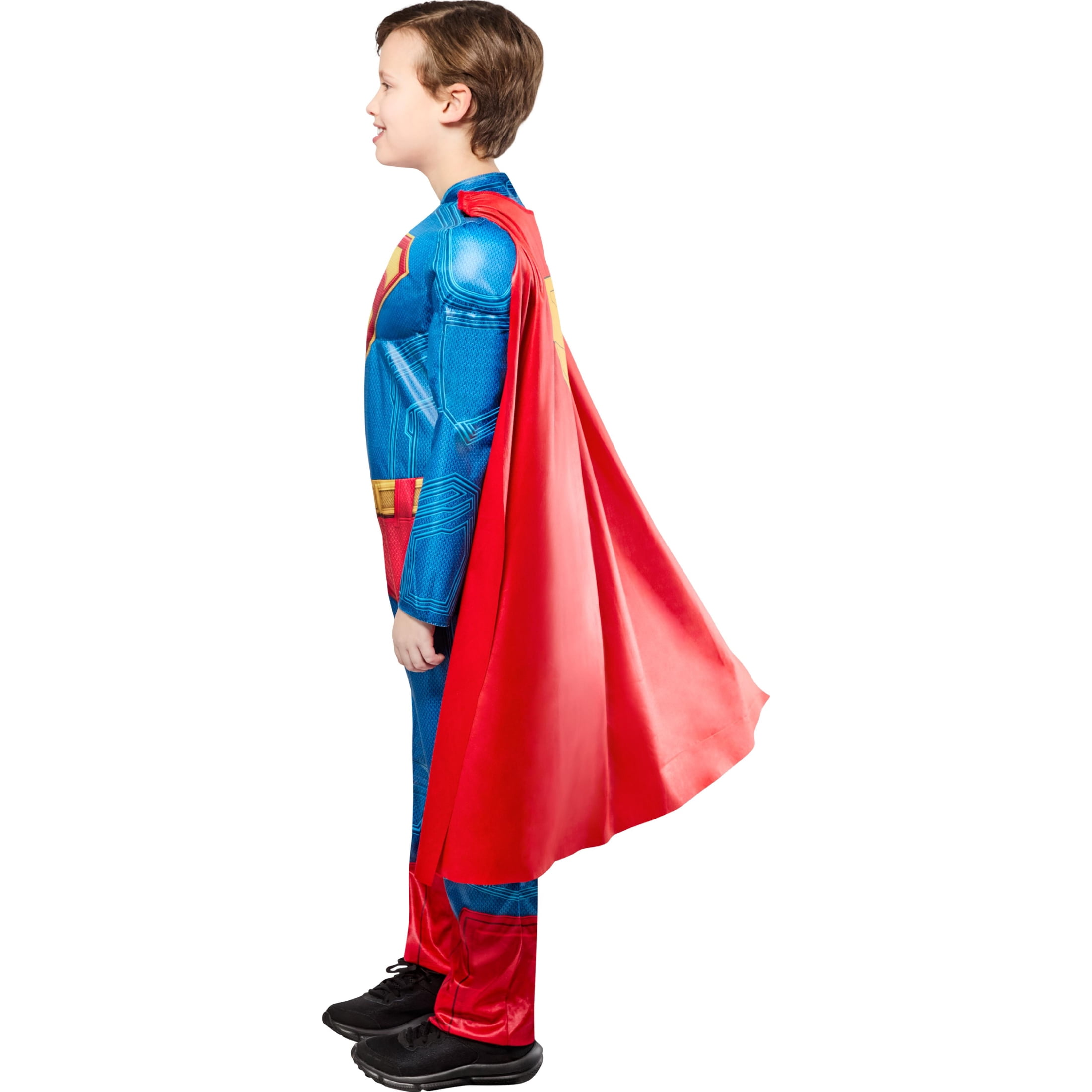 DC Superman Halloween Costume for Children, Boy's Size S (6/7), by Rubies