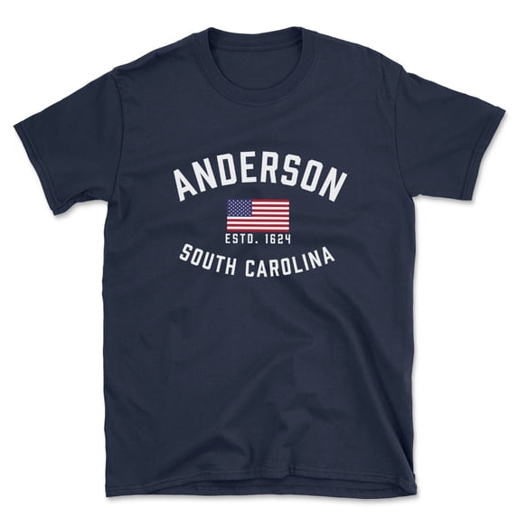 Anderson South Carolina Patriot Men's Cotton T-Shirt