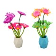 thumbnail image 2 of Artificial Aquatic Plants, DIY Assembly Bright Colors Luminous Fish  Flower Decoration  For Offices, 2 of 8