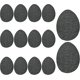 thumbnail image 1 of 7 Paires De Pinces Antidrapantes Pour Chaussures, Talons Hauts Autocollants, Coussinets, Autocollants, Caoutchouc (noir), 1 of 5