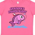 thumbnail image 4 of Inktastic Grandpa's Fishing Buddy (pink) Girls Toddler T-Shirt, 4 of 5