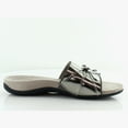 thumbnail image 6 of Vionic Bella Slide  Women's Sandals Pewter Size 6.5 M, 6 of 8