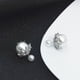 thumbnail image 3 of 1 par de pendientes de mujer, cuentas de perlas, adornos de tachuelas, pendientes simples, decoración de orejas, joyería para decoraciones de Ropa, zapatos y accesorios Miscelánea Blanco Guardurnaity AP013946-02, 3 of 6