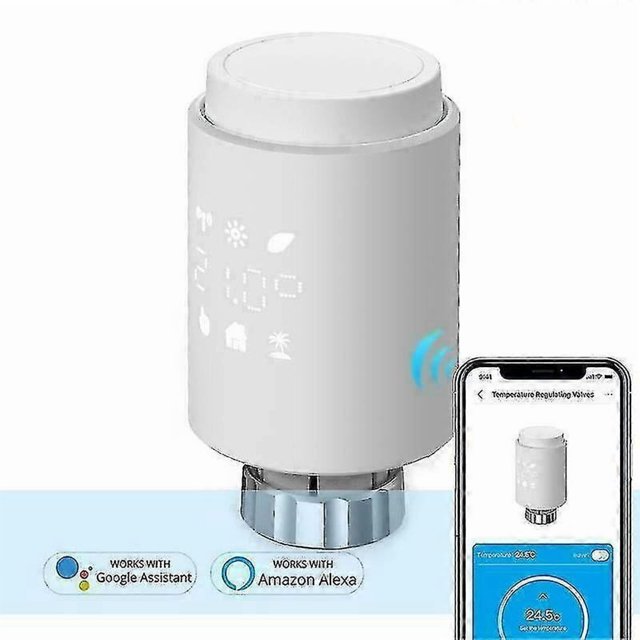 Tuya Zigbee Tat Trv Radiator Valve Programmable For /