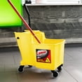 thumbnail image 4 of Libman 32 Quart Yellow Polypropylene Bucket & Wringer with Steel Handle, 4 of 13