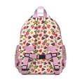 thumbnail image 3 of Cute Ladybug Students Backpack with Artistic Ladybird Print, Red Polka Dot Pattern, and Nature Insect Cartoon for s, 3 of 5