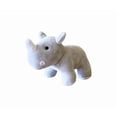 thumbnail image 1 of Peluches de animales de peluche de rinoceronte bebé para niños y niñas | Lindos peluches súper suaves para el dormitorio de los niños | Animales de peluche Safari de 8 pulgadas para niñas y niños | Ju, 1 of 5