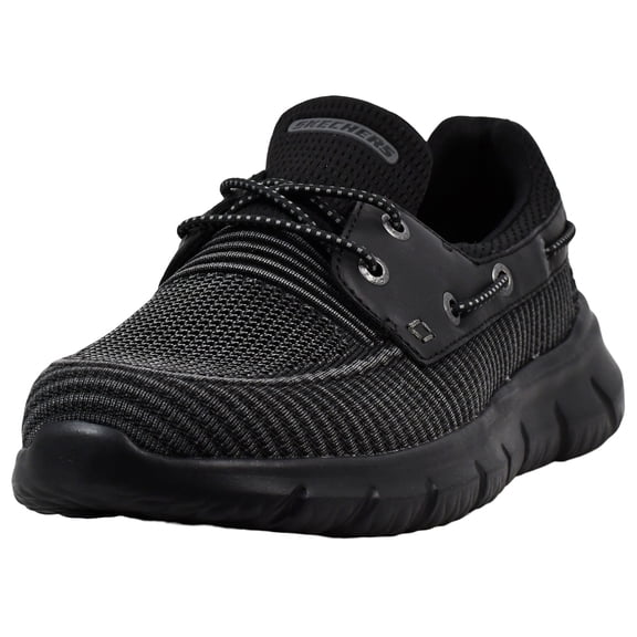 Skechers Men's Del Retto-Clean Slate Knitted Bungee Slip On