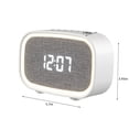 thumbnail image 3 of Ruido Blanco para Dormir Altavoz Pequeño Bluetooth Portátil, Luz Nocturna, Reloj Despertador, Pantalla de Pantalla, Ayuda para Dormir, Ruido Blanco Alphas Player Ruido Blanco Portátil, 3 of 8