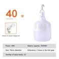 thumbnail image 4 of Linterna Portátil Lámpara Linterna portátil recargable con luz LED para acampar con antorcha de emergencia con gancho (40W) Tmvgtek Para estrenar, 4 of 9