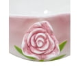thumbnail image 4 of Juego 3 Bowl Galerias El Triunfo Porcelana Blanca Diseño Flores Rosas 16 cm, 4 of 5