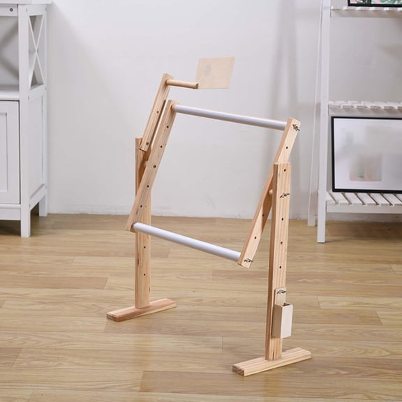 Cross Stitch Rack, Wooden Embroidery Needlework Sewing Frame