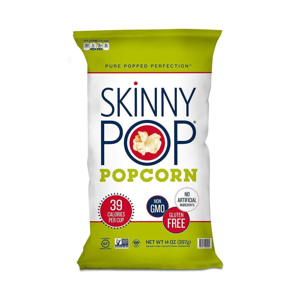 Original Skinny Pop, All Natural Popcorn Gluten FREE NON GMO 2