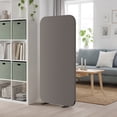 thumbnail image 3 of DECOLAB Freestanding Room Divider, Portable Room Separation Panel Wall for Office, Home, Studio Apartment, Classroom, 29"x65", Rock, 3 of 8