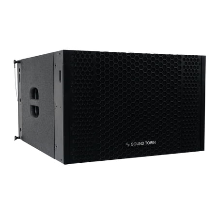 Sound Town ZETHUS Series 2X12  1200W Line Array Subwoofer (ZETHUS-210S)