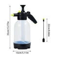 thumbnail image 3 of Handheld Garden Sprayer, 0.5 Gallon Pressure Spray Bottle with Adjustable Nozzle, Multi-Purpose Water Sprayer for Gardening, Cleaning, Fertilizer, Weed Killer, Indoor & Outdoor Use, 3 of 9