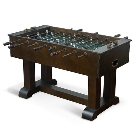 Classic Sport Durango Foosball Table, Brown, Official Competition Size (56.75" L x 29.25" W x 34.50" H. )