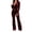 Red, variant on Xijirk Women 2 Piece Velour Tracksuit Zip Up Hooded Jacket and Long Pants Set for Loungewear Daily Street Casual Outfit,Green,S