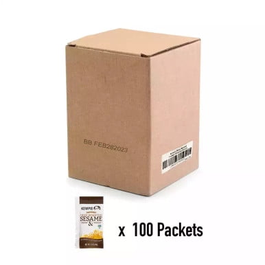 Kewpie Sachets de Vinaigrette au Sésame Profondément Rôti, (1,5 Oz x Lot de 100)