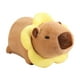 thumbnail image 3 of Peluche de capibara, juguete suave, juguete decorativo para el hogar, regalo de fiesta para adultos. Flor amarilla, 3 of 9