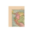 thumbnail image 4 of Historic Map - South America - Hammond 1910 - Vintage Wall Art, 4 of 4
