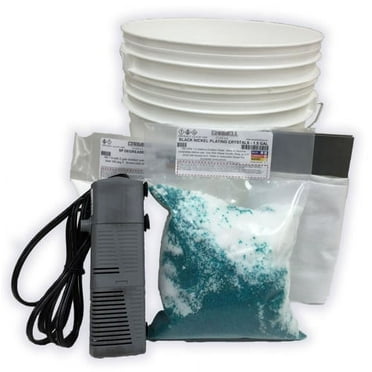 Caswell Black Nickel Plating Kit - 1.5 Gallon