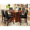 thumbnail image 3 of Dining Chairs in Contemporary Style | For Dining Room Use | Solid Wood and Brown Cherry Leatherette | Offer Two Chairs for Your Table, 3 of 4