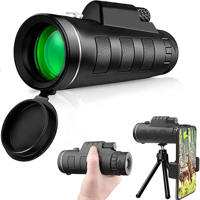 Monocular terrestre VAK 40x60 HD impermeable tripie soporte cel VAK VH-40x60