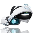 thumbnail image 1 of Saqico Correa Para La Cabeza Con Batería Para Oculus Quest 2 Paquete De Batería De 10000 Mah Extiende El Tiempo De Reproducción De 8 Horas Carga Rápida Vr Power Correa Elite Ajustable Accesorios De Re, 1 of 5
