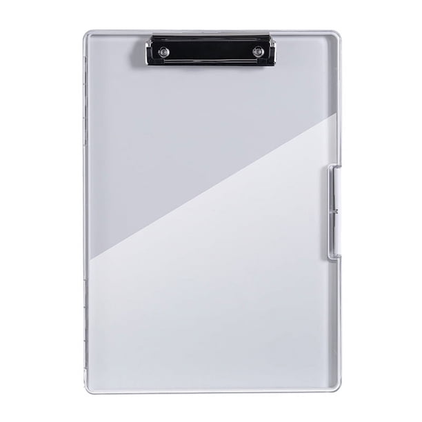 Carpeta de plástico transparente, caja de almacenamiento de papel A4, caja de archivo, tableta portátil, almacenamiento de archivos de datos, oficina, aprendizaje