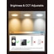 thumbnail image 3 of Lumary Smart Recessed Lighting 6 Inch Canless LED Recessed Lights 13W 1000lm Color Changing LED Downlight Wi-Fi Bluetooth Soffit Light, 3 of 4