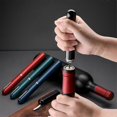 thumbnail image 1 of Wine Bottle Opener Air Pump Pin Cork Remover Pneumatic Corkscrew Gadget, 1 of 3