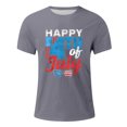 thumbnail image 5 of Tops para hombre, blusas y camisas de cuello redondo y manga corta para hombre, tops casuales de cuello redondo y manga corta con estampados especiales para hombre., 5 of 5