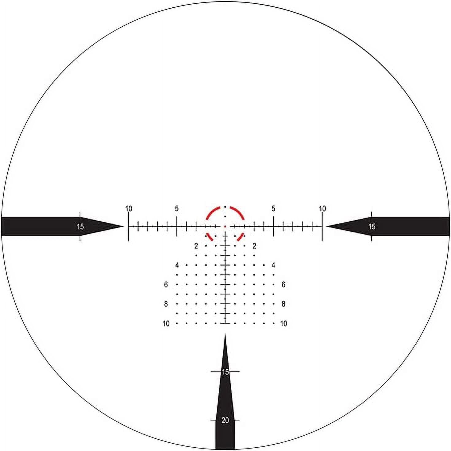 NIGHTFORCE NX8 1-8X24mm F1 Capped 30mm Tube Hunting Gun Scope with FC-DMX Reticle Dark Earth