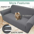 thumbnail image 4 of Waterproof Sofa Cover Non-slip High Stretch 1 Piece Water Repellent Couch Slipcover With Elastic Straps, Washable Sofa Protector Four Seasons Universa, 4 of 5