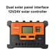 thumbnail image 5 of Methold Controlador de carga solar 24V Ecualizador Regulador de control de Pantalla LCD inteligente Director Controladores de potencia Electrónica miscelánea 12V24V10A, 5 of 6