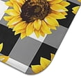 thumbnail image 3 of Microfibre Drying Mat for Kitchen Sunflower Colorful Floral Dish Drying Drainer Mat Absorbent Drying Mat Washing Up for Glass, Plate & Cup 18inch X 24inch, 3 of 5