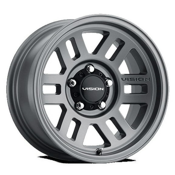 17x9 Vision 355 Manx 2 Overland Satin Grey Wheel 5x5.5 (-12mm)