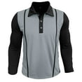 thumbnail image 5 of Xzbqbs Mens Casual Polo Shirts Classic Long Sleeve Basic Button T-Shirt Lightweight Cotton Pullover Tops Dress Golf Shirt for Men, 5 of 7