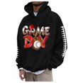 thumbnail image 1 of toraway Sweat à Capuche Homme Graphique Hiver Mode Décontractée Sport Grande Taille Impression 3D TG, 1 of 4