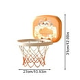thumbnail image 3 of Childrens Indoor Basketball Hoop Toy Set, Adjustable Height Backboard & Net System for Kids & Toddlers, Parent-Child Shooting Ball Game, Easy Install Plastic, Ages 2-8, 3 of 8
