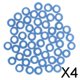 thumbnail image 1 of Funda de Eje de Junta de Plástico de 3 Mm, 2 X 50 Piezas, Engranaje Fijo para Fabricación de Modelos, Color Azul 4 piezas, 1 of 8