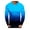 Blue, variant on Aimik Mens Turn-Down Collar T-Shirts Casual Basic Long Sleeve Pullover Tops