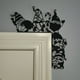 thumbnail image 4 of Xihbxyly Decoración Navideña de Esquina para Puerta con Forma de Gnomo, Artesanía de Hierro Caprichosa, Decoración Festiva, Diseño Único para Entradas, Salas de Estar o Exteriores, Duradera y Encanta, 4 of 7