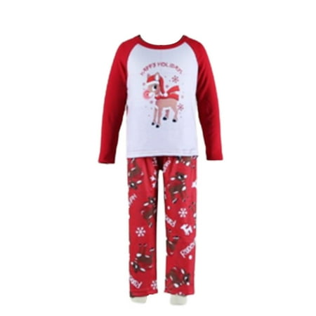 

Christmas Family Holiday Pajamas Matching Deer Christmas Tops Pants Sleepwear