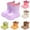 Brown, variant on Kids Rain Boots EVA Cartoon Print Anti Slip Thick Sole Waterproof For Toddler Boys And Girls Outdoor Wear Kids Footwear Brown